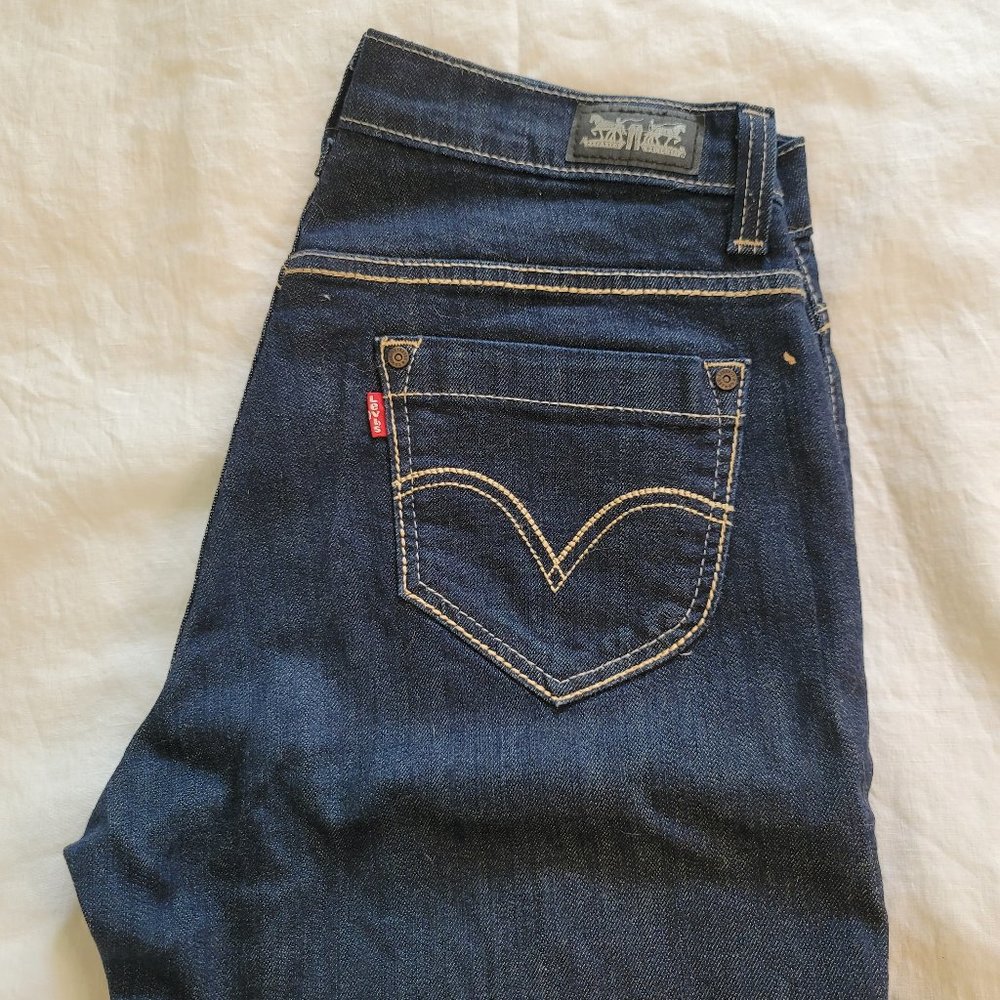 Levi's 529 Curvy Bootcut Jeans - Blue - Size 12